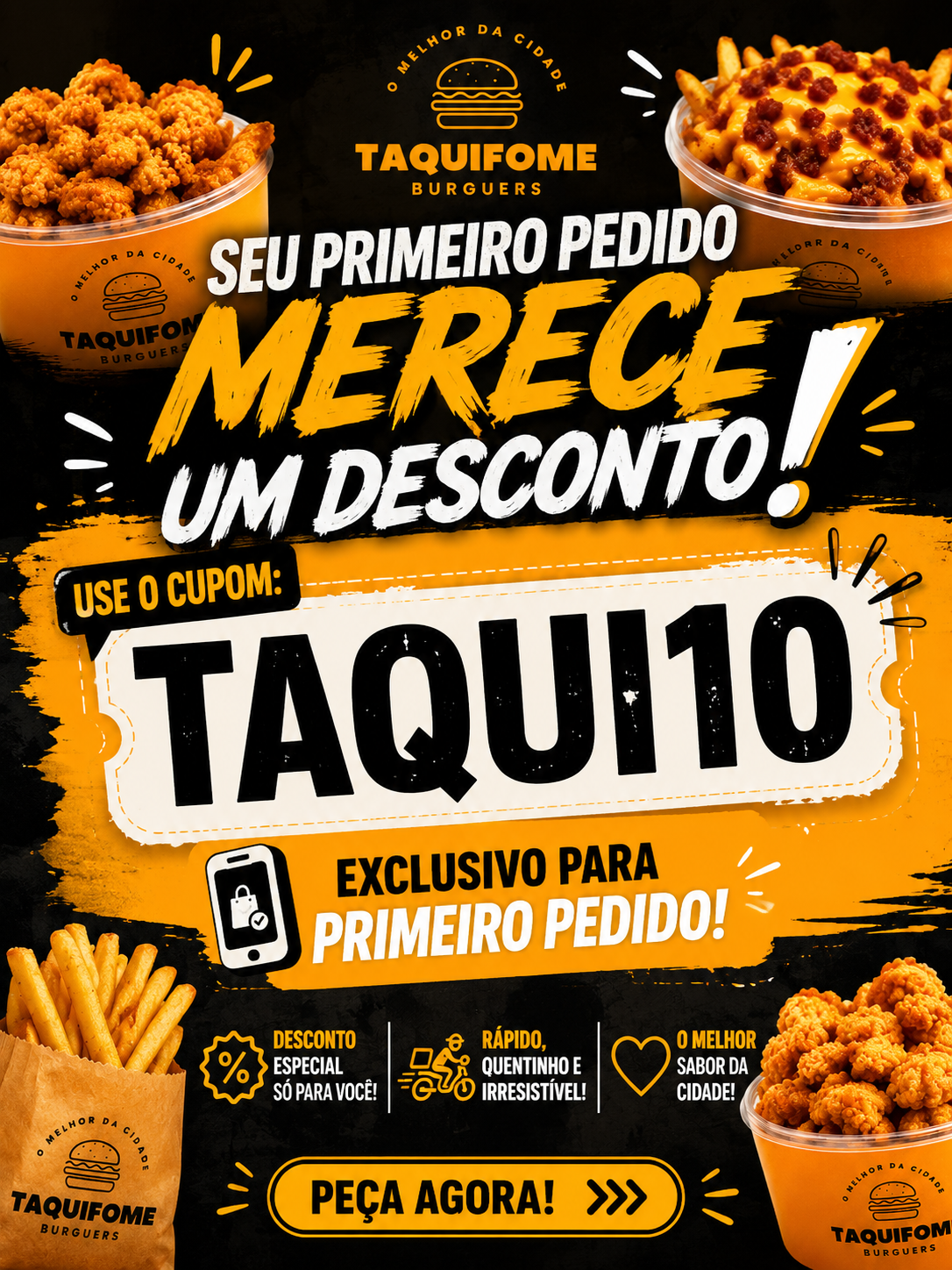 Cupom 10% OFF